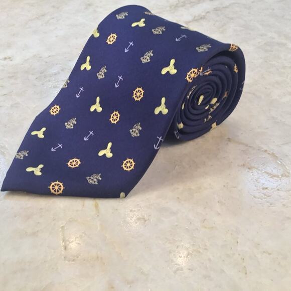 NASSCO COPRORATE SILK TIE - Picture 10 of 10